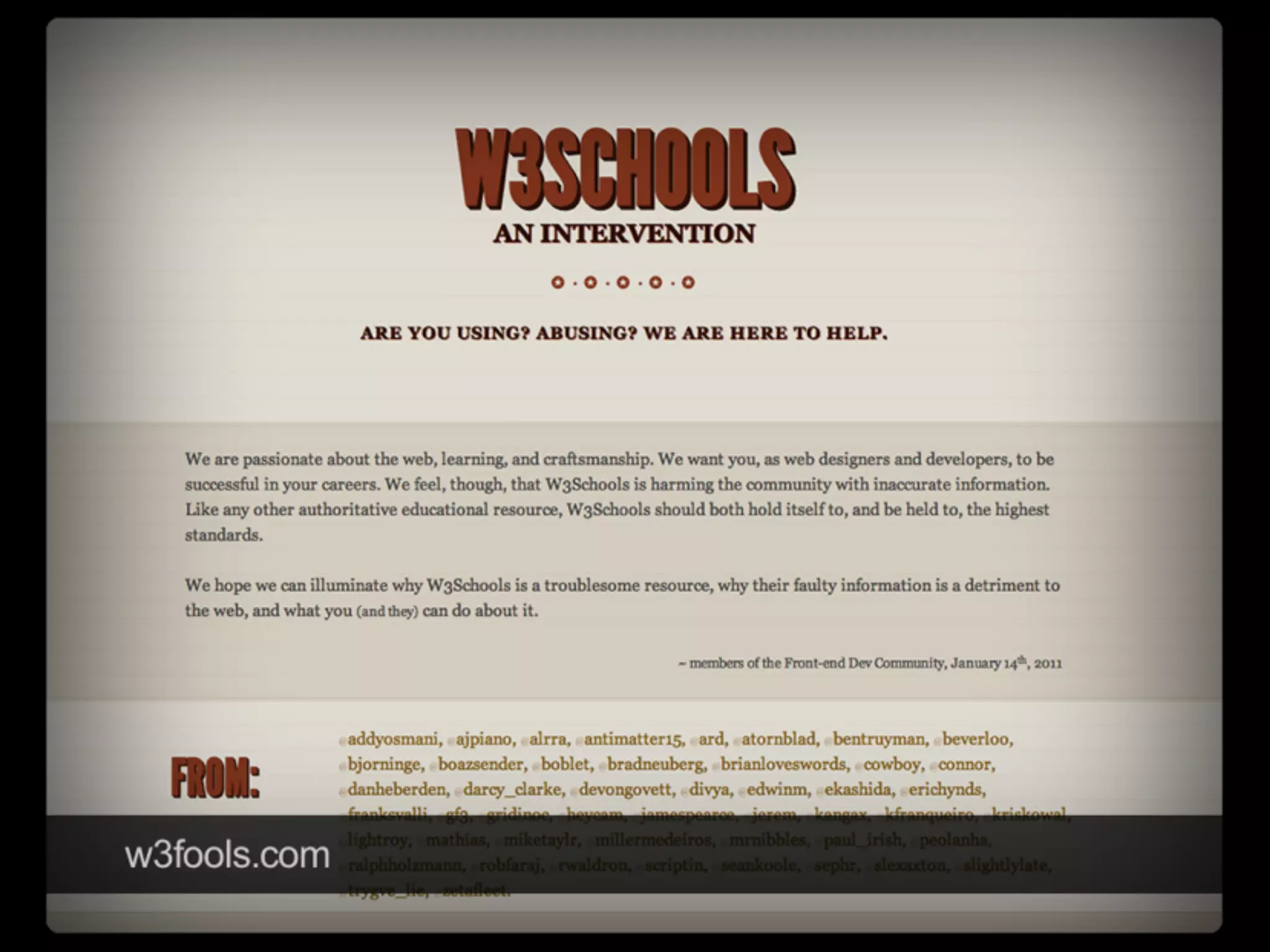 Os mitos do desenvolvimento front-end