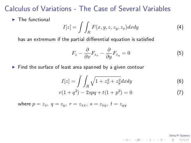 Introduction to Calculus of Variations