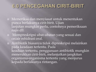 Cirit Birit Di Kalangan Bayi Kanak Kanak