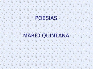 POESIAS MARIO QUINTANA 