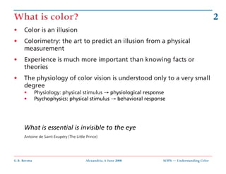 Understanding Color