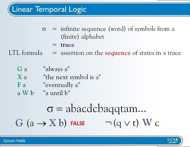 Runtime Monitoring Of A Quantified Temporal Logic Talk Unisa