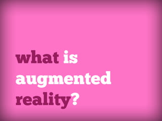 Augmented Reality in JavaScript | PDF