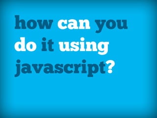 Augmented Reality in JavaScript | PDF