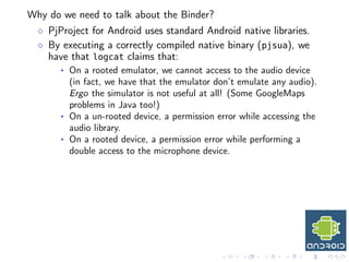 Android Internals (This is not the droid you’re loking for...) | PDF