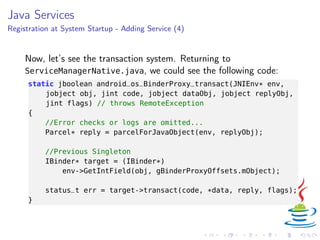 Android Internals (This is not the droid you’re loking for...) | PDF
