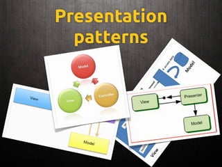 Presentation
patterns
 