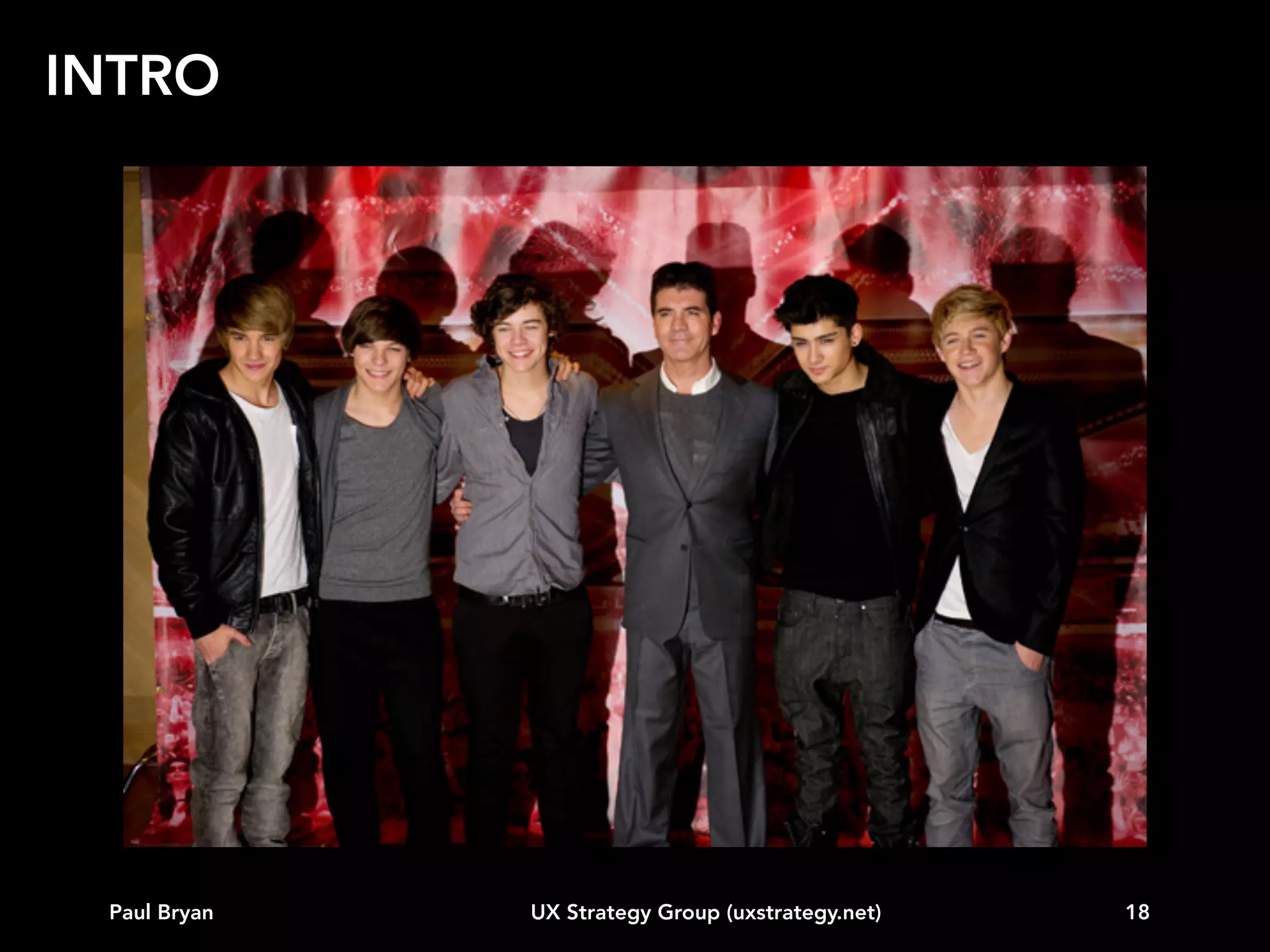 INTRO
What is a UX Strategy?
• Communicates an overarching approach, vision or big
idea that serves as a “North Star” of UX
• Aligns user experience design with business strategy
• Differentiates a company's products and services from
those of its main competitors
• It describes prioritized customer segments, and how to
address their needs, wants, and interactive behaviors
• Provides a road map that shows how future releases
progressively achieve high-level goals

Tactical UX: Do what seems best right now
Paul Bryan

UX Strategy Group (uxstrategy.net)

18

 