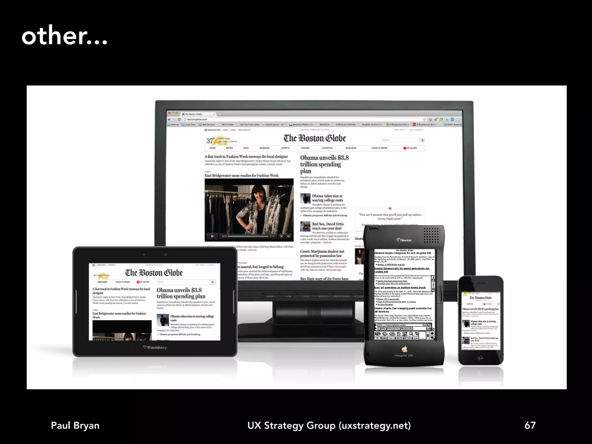 Thank You!

UX Strategy Group (www.uxstrategy.net)

 