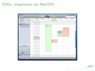 SOGo: integrazione con MacOSX

 