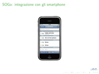 SOGo: integrazione con gli smartphone

 