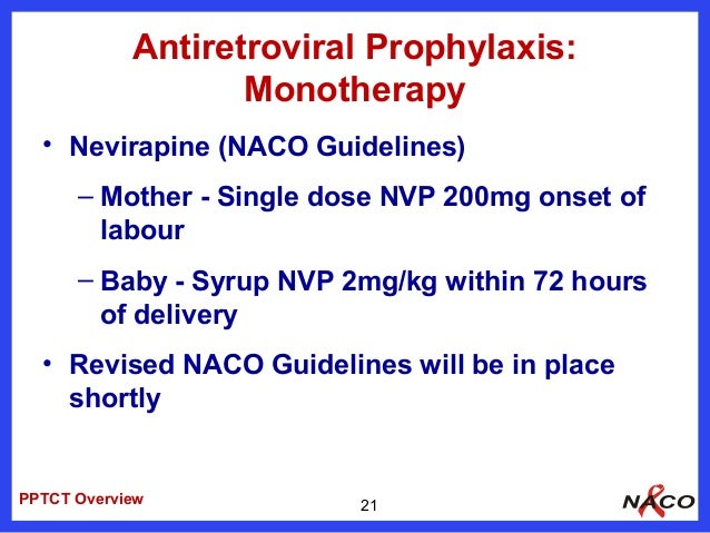 Nevirapine Newborn Dosage