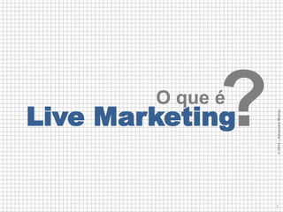©2014–AlexandreMutran
1
Live Marketing?O que é
 