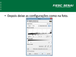 • Depois deixe as configurações como na foto. 
 