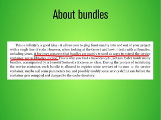 About bundles 
 