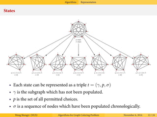 Algorithms for Graph Coloring Problem | PDF