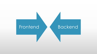 Backend
 