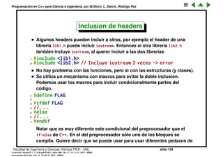 Programaci´on en C++ para Ciencia e Ingenier´ıa, por M.Storti, L. Dalc´ın, Rodrigo Paz
POO b´asica (cont.)
• Las llamadas a funciones de la librer´ıa se convierten as´ı
1 CStash-initialize(&s1,sz);
2 s1.initialize(size);
Facultad de Ingenier´ıa y Ciencias H´ıdricas FICH - UNL slide 159
((version texstuff-1.2.9-12-ge83ced6) (date Wed May 27 12:15:38 2015 -0300)
(processed-date Wed May 27 12:45:10 2015 -0300))
 