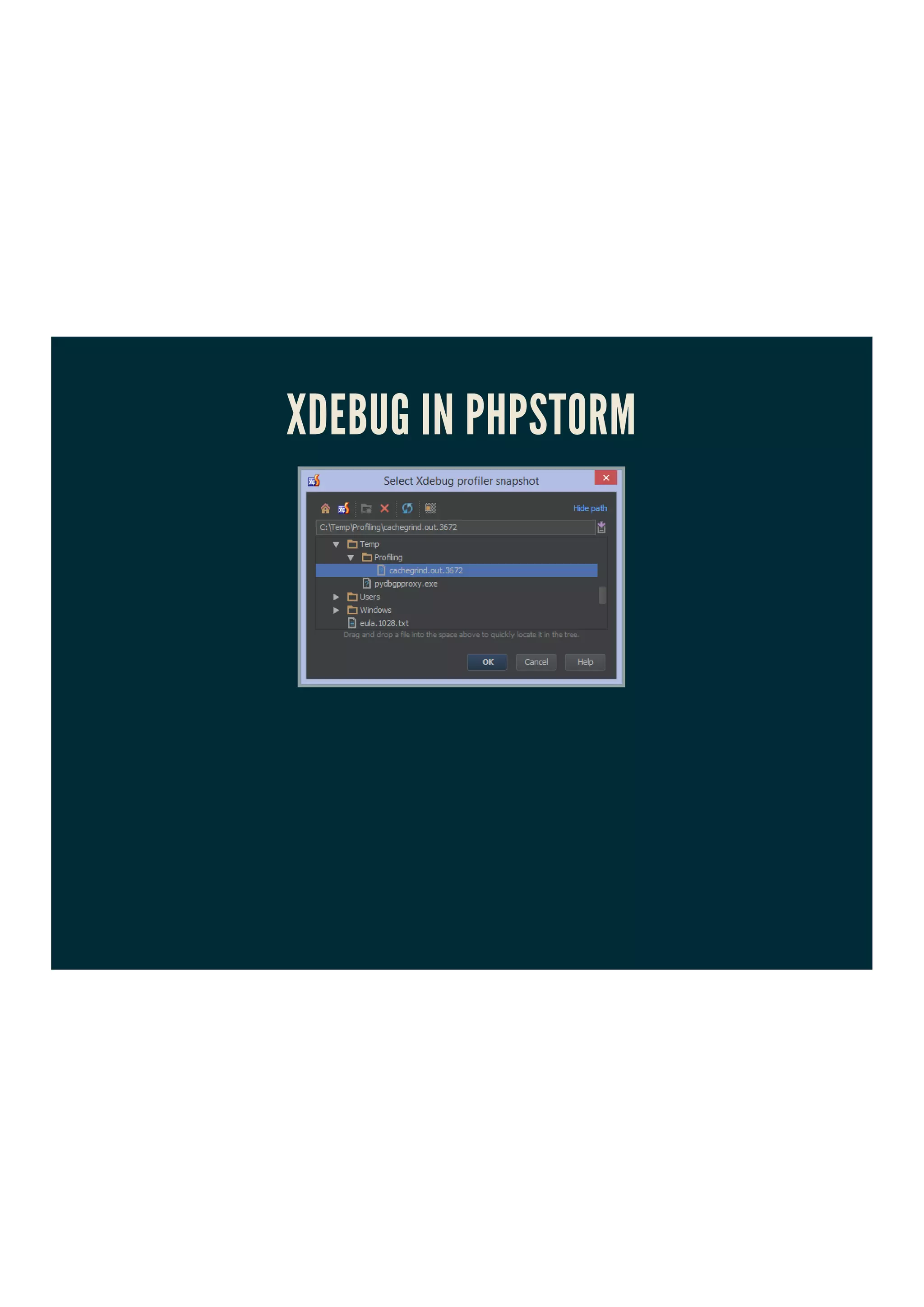 XDEBUG IN PHPSTORM
 