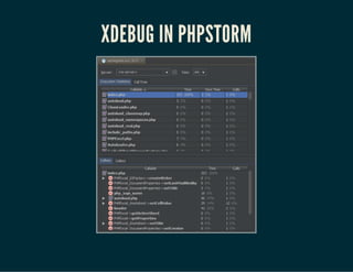 XDEBUG IN PHPSTORM
 