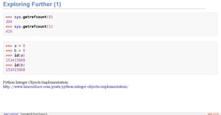 Memory Management in Python