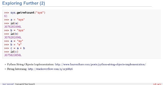 Memory Management in Python