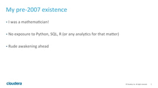 My Data Journey with Python (SciPy 2015 Keynote)