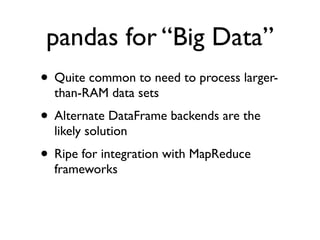 pandas: Powerful data analysis tools for Python | PDF