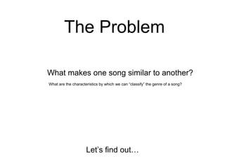 Genre Classification and Analysis | PPTX