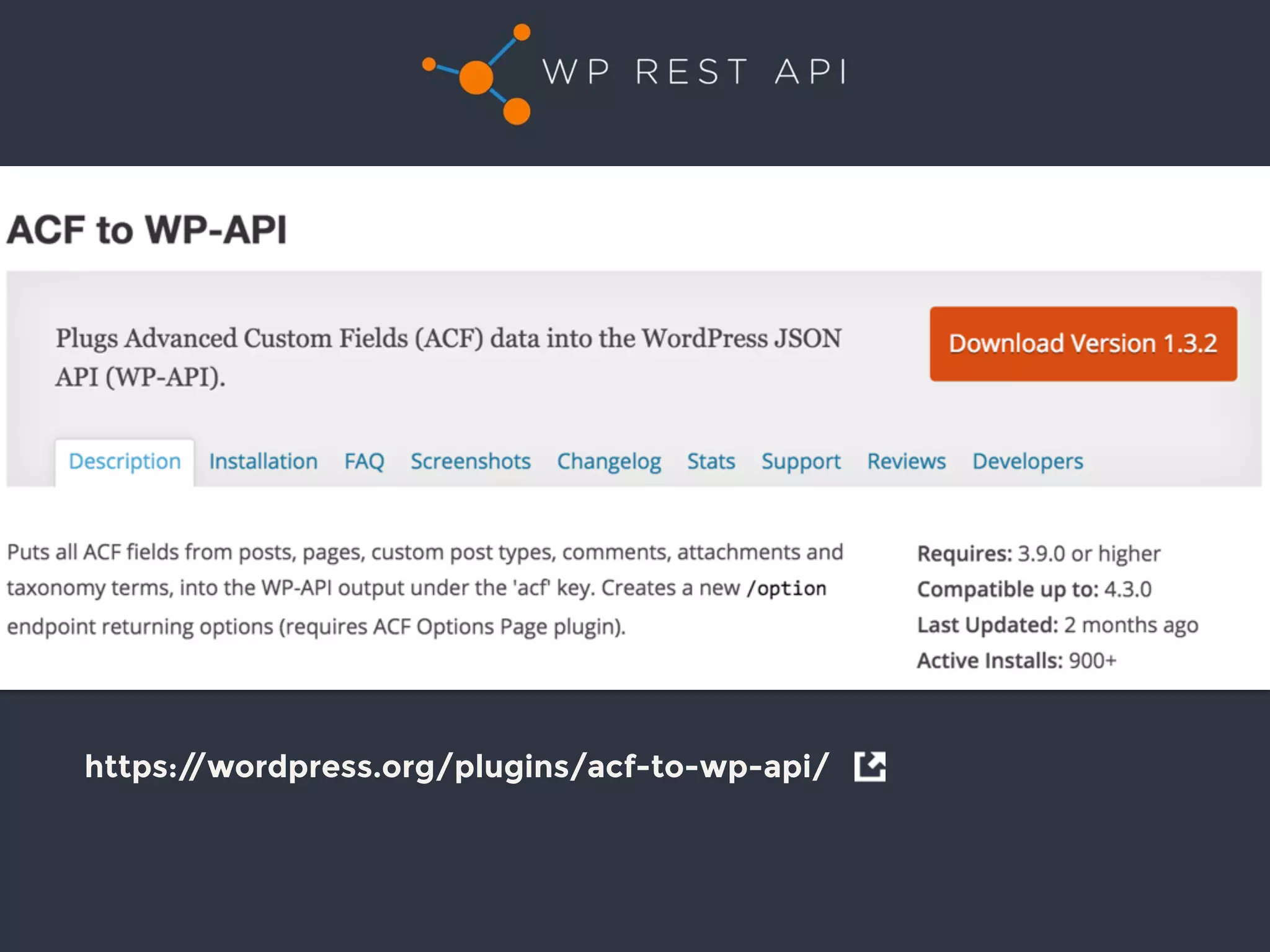 https://wordpress.org/plugins/acf-to-wp-api/
 