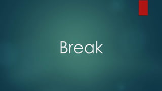Break
 