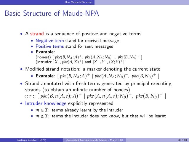 term rewriting applied to cryptographic protocol analysis the maude npa works app