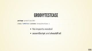package	greach.builder
class	ToMD5Test	extends	GroovyTestCase	{
16 . 3
 