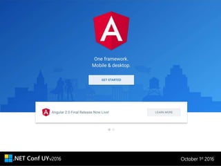 Creando una SPA con Angular 2 y ASP.NET Core | PPT