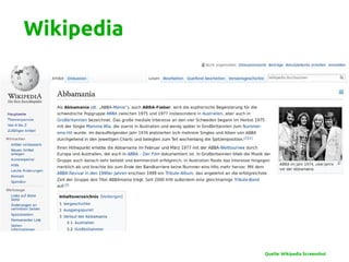 Wikipedia
Quelle: Wikipedia Screenshot
 