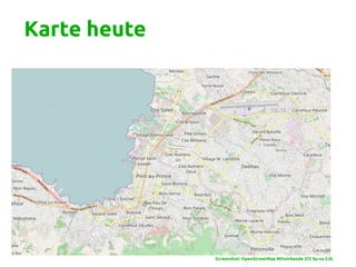 Karte heute
Screenshot: OpenStreetMap Mitwirkende (CC by-sa 2.0)
 