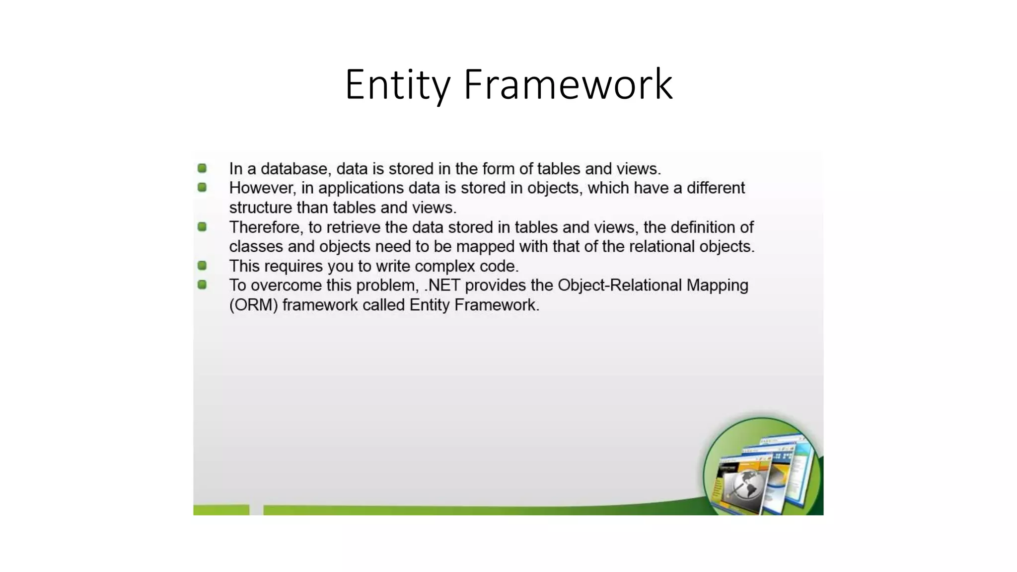 Entity Framework 