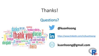 Deep	Learning	Libraries
• MXNet:	The	R	interface	to	the	MXNet deep	learning	library.
• darch:	An	R	package	for	deep	architectures	and	restricted
Boltzmann	machines.
• deepnet:	An	R	package	implementing	feed-forward	neural
networks,	restricted	Boltzmann	machines,	deep	belief	networks,	and	
stacked	autoencoders.
• Tensorflow	for	R:		The	tensorflow package	provides	access	to	the	complete	
TensorFlow API	from	within	R.
• h2o:	The	R	interface	to	the	H2O	deep-learning	framework.
• Deepwater:	GPU	Enabled	Deep	Learning	using	h2o	platform
 