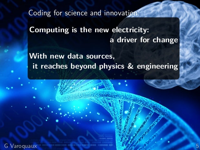 coding for science and innovation