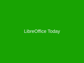 LibreOffice Today
 