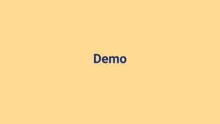 Demo
 