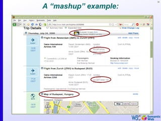 34
A “mashup” example:
 