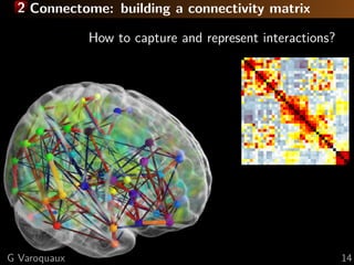 Machine learning for functional connectomes | PDF