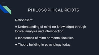 History Of Cognitive Psychology | PPTX