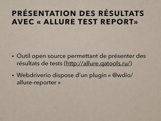Paris Test conf - Kevin Roulleau - E2E tests on mobile native app, a successfull story Slide 48