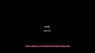 end;
@m3t0r
https://www.gnu.org/software/make/manual/make.html
 
