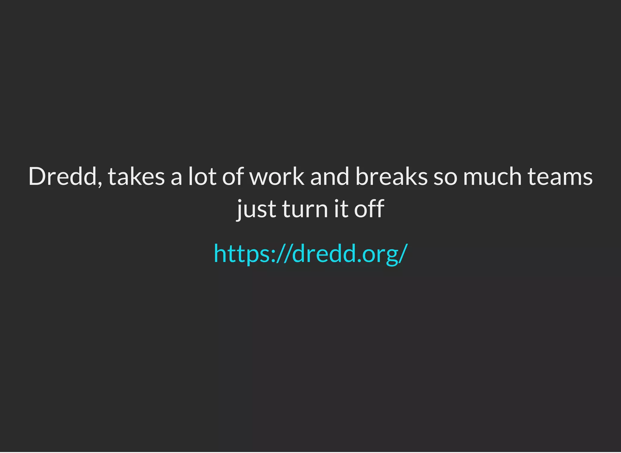 Dredd, takes a lot of work and breaks so much teams
just turn it off
https://dredd.org/
 