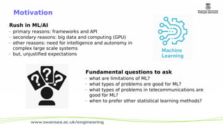 Quest for machine intelligence: Statistical learning methods | PDF