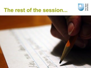 The rest of the session...
 