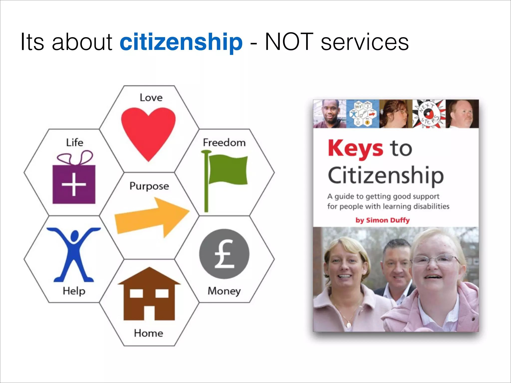 Its about citizenship - NOT services

 